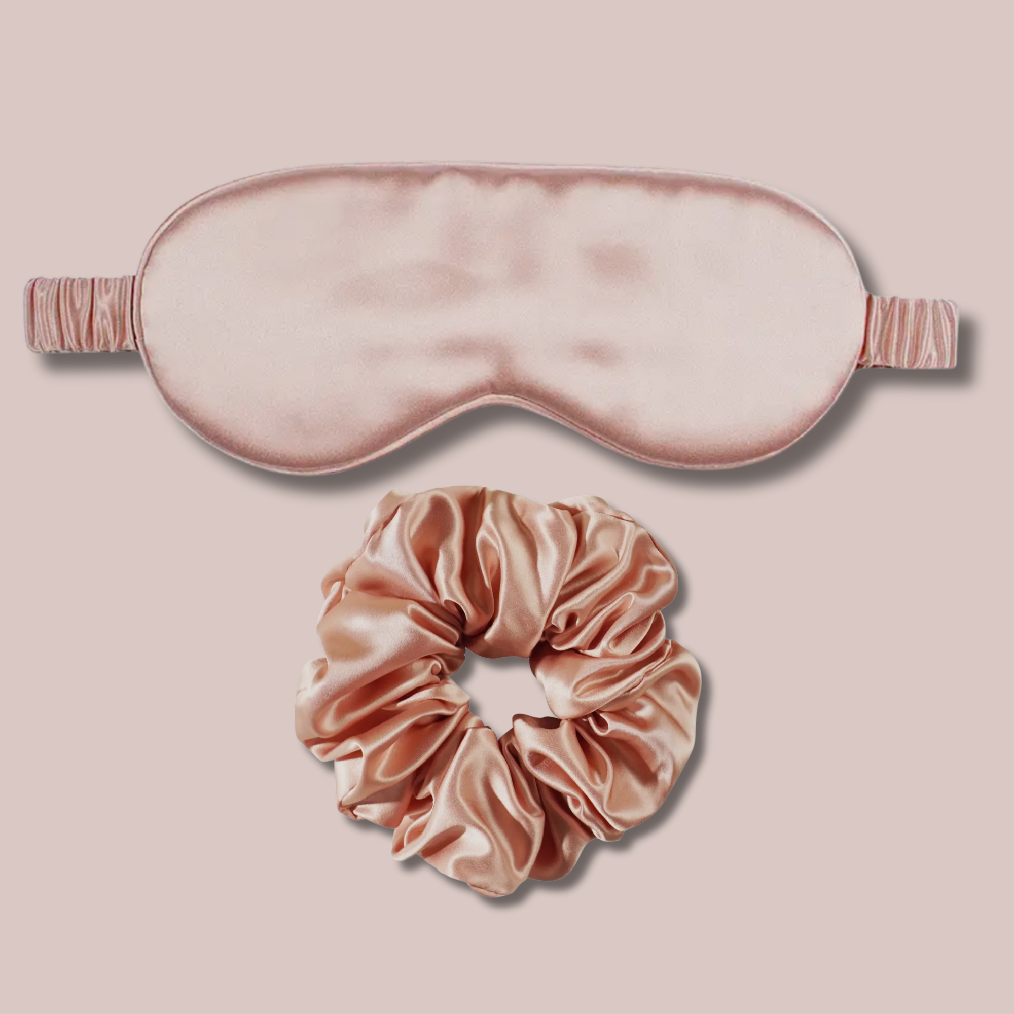 Rose Gold Silk Sleep Set